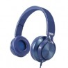 Mobifree Audífonos con Micrófono MB-02013, Alámbrico, 1.2 Metros, 3.5mm, Azul