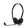 Klip Xtreme Audífonos con Micrófono KSH-290, Alámbrico, 1.8 Metros, Negro