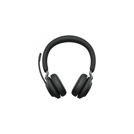 Jabra Audífonos con Micrófono Evolve2 65 MS Stereo, Bluetooth, Inalámbrico, 1.2 Metros, USB, Negro