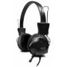 Klip Xtreme KSH-320 Audífonos con Micrófono, Alámbrico, Negro