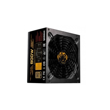 Fuente de Poder Raidmax Cobra 80 PLUS Gold, 20+4 pin ATX, 135mm, 800W