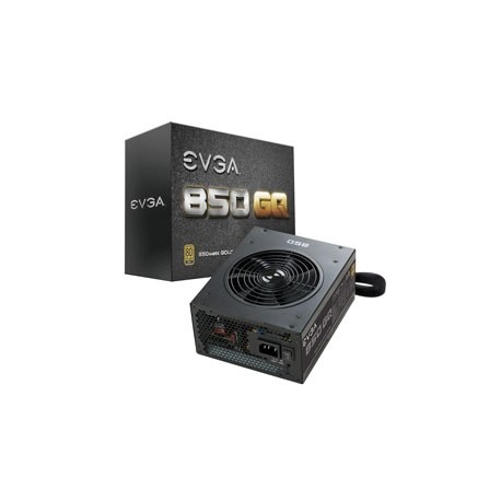 Fuente de Poder EVGA 850 GQ 80 PLUS Gold, 24-pin ATX, 135mm, 850W