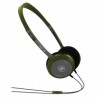 Maxell Audífonos con Micrófono UltraLight Headphones, Alámbrico, 3.5mm, Verde/Gris