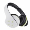 Steren Audífonos con Micrófono Ultra Confort, Bluetooth, Inalámbrico, Negro/Blanco