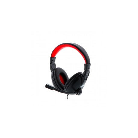 Xtech Audífonos con Micrófono Voracis, Alámbrico, 3.5mm, Negro/Rojo