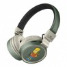 Steren Audífonos con Micrófono AUD-800 The Simpsons Bart, Bluetooth, Inalámbrico, USB, Verde