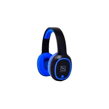 Necnon Audífonos con Micrófono NBH-04 Pro, Bluetooth, Inalámbrico, Azul