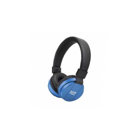 Klip Xtreme Audífonos con Micrófono Fury, Bluetooth, Inalámbrico, Negro/Azul