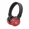 Klip Xtreme Audífonos con Micrófono Fury, Bluetooth, Inalámbrico, Negro/Rojo