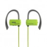 Ginga Audífonos Intrauriculares Deportivos con Micrófono Free Motion, Inalámbrico, Bluetooth, Verde