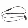 Ghia Audífonos Intrauriculares Deportivos con Micrófono GAC-159, Inalámbrico, Bluetooth, Negro