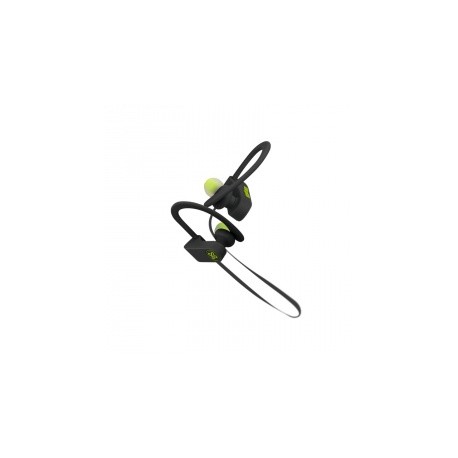Klip Xtreme Audífonos Intrauriculares Deportivos JogBudz, Inalámbrico, Bluetooth, 3.5mm, Negro/Verde — applecare